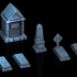 Graveyard Set I - Medieval Town Set image