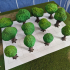 15mm Tree Collection - Includes Styles with and Without Leaves - Magnet Compatible image