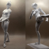 Action Figure 3D Printing, Female Movable body Action Figure Toy Model Draw Mannequin [STL file] image