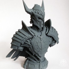 Picture of print of Dead Knight Bust