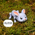 Easter Bunny - Articulated - Flexi image