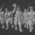 1940 French Reserve infantry charging with bayonet image