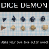 Dice Demon jigs to make your own dice out of wood image