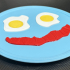 Smiley Face Breakfast Coaster image