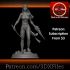 Psylocke 3D Print File - Marvel's X-Men Statue image