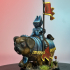 Battle Pug! Pug Mount + Knight (includes unmounted versions) print image