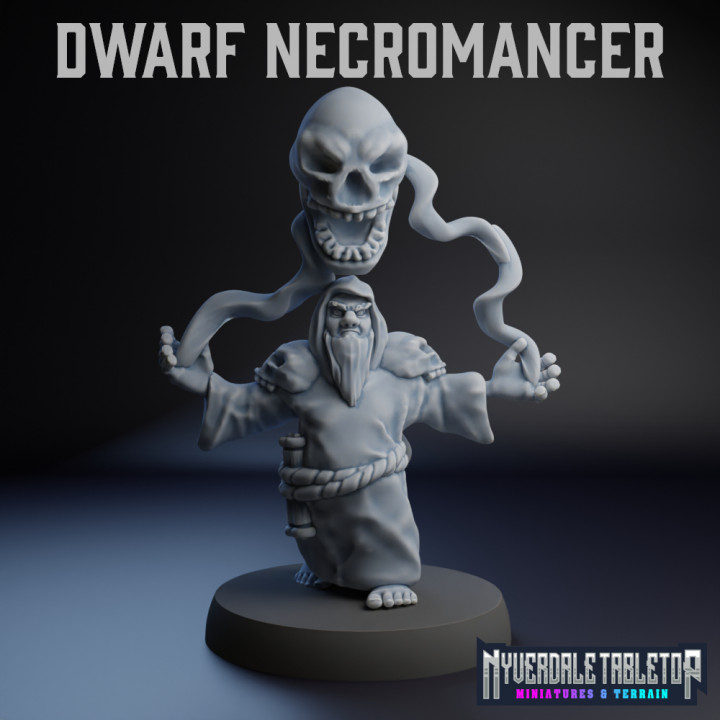 Dwarf Necromancer's Cover