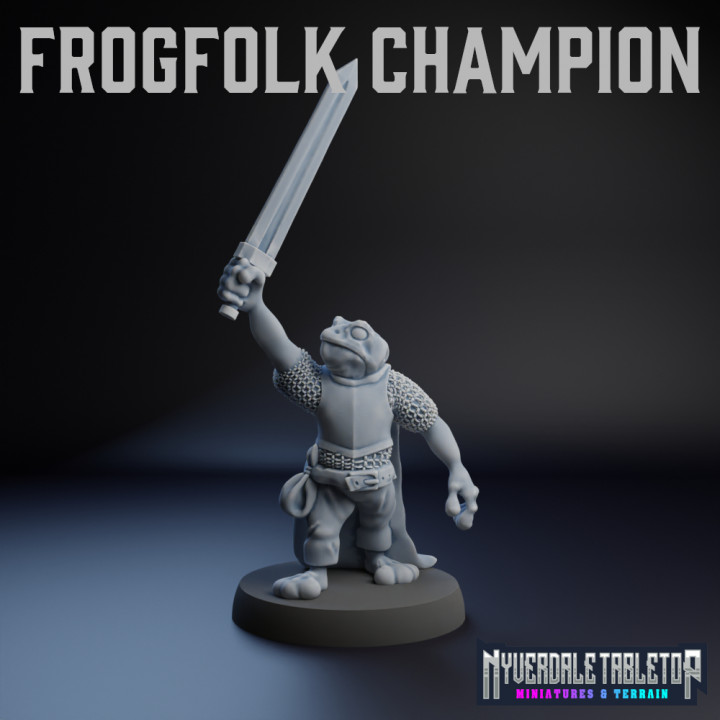 Frogfolk Champion's Cover