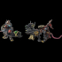 Ratkin gatling gunner fantasy miniature (multiple models) image