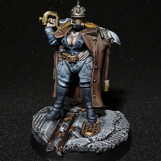 Picture of print of Cult of Death Captain