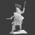 Medieval Polish Knight - Fighting with axe and dagger image