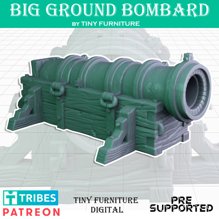 Big Ground Bombard (Medieval Artillery)'s Cover