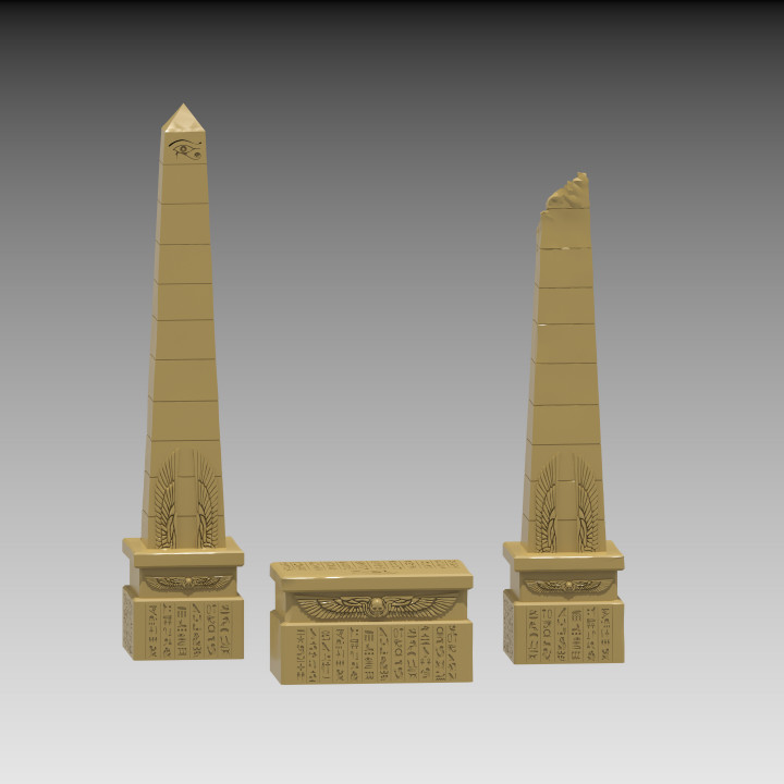 Tombs Obelisk set 10mm's Cover