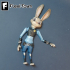 Flexi Print-in-Place Rabbit image