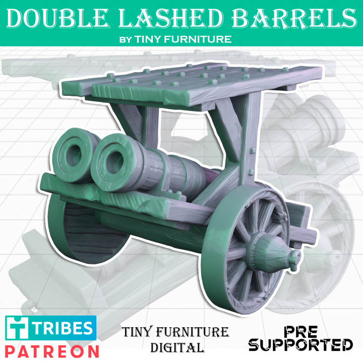 Double Lashed Barrels  (Medieval Artillery)'s Cover