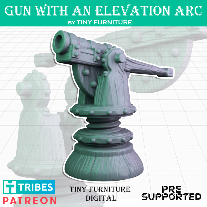 Gun with an elevation arc (Medieval Artillery)'s Cover