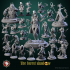 The Forest Shadow March 2024 bundle 24 STL's miniatures pre-supported image