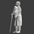 Wilfred of Ivanhoe - Standing with helmet in hand image