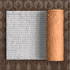 Roof Slate Tiles 2 - Thin Texture Roller (Low Resin Cost) - 4.5 Inches Tall image