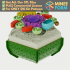 Plant Cell Educational Model with Removable Organelles MineeForm FDM 3D Print STL File image