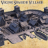 Viking Seaside Village - Tabletop Terrain - 28 MM image