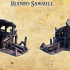 Ruined Sawmill - Tabletop Terrain - 28 MM image