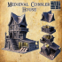Medieval Cobbler House - Tabletop Terrain - 28 MM image