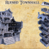 Ruined Townhall - Tabletop Terrain - 28 MM image