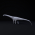 Diplodocus Carnegii 1-35 scale pre-supported dinosaur sauropod image