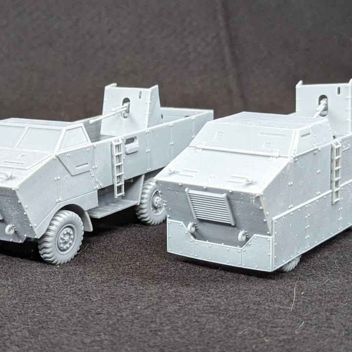 Armored Truck Leyland Beaver-Eel + side skirts (UK, WW2)'s Cover