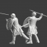 Medieval Teutonic auxiliary infantry - javelin throwers image