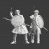 Medieval Teutonic auxiliary infantry - javelin throwers image