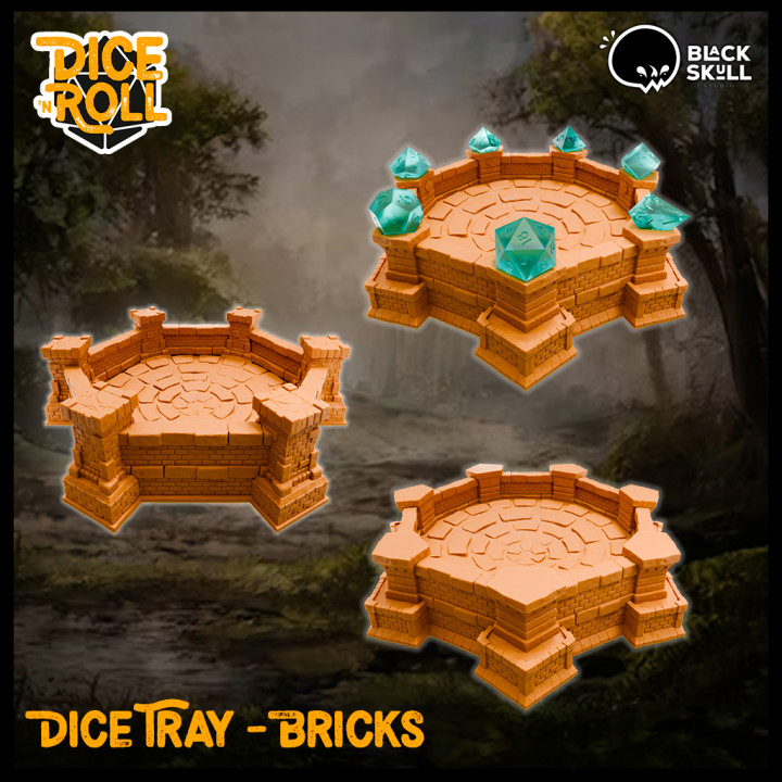 Dice Trays & Dice Holder - Bricks's Cover
