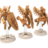 Cinan - Anubis - Akhet - Meny: Assault, Battle Drone, space robot guardians of the Necropolis, modular posable miniatures image