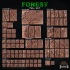 Forest [Square] - Bases and Toppers (Full Set) image