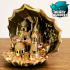 Atlantis-Lamp / Shell Decoration / Print-in-Place Night Lamp / Poseidon Palace Decor image