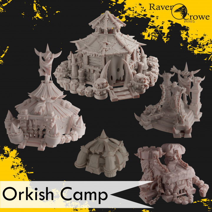 Orcish Camp Building Set Tier I's Cover