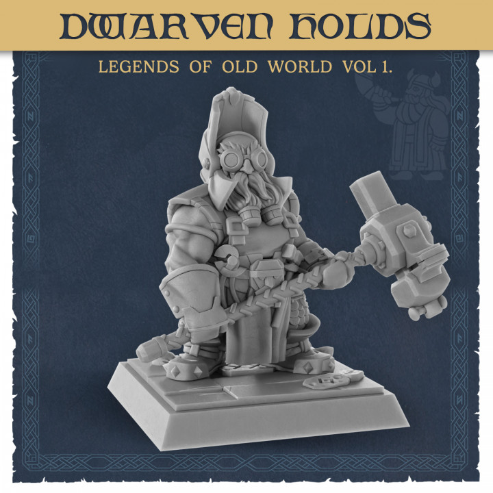 Dwarf Engineer - Dwarven Holds's Cover
