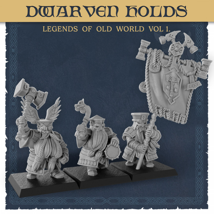 Kings Hammers Command Group - Dwarven Holds's Cover