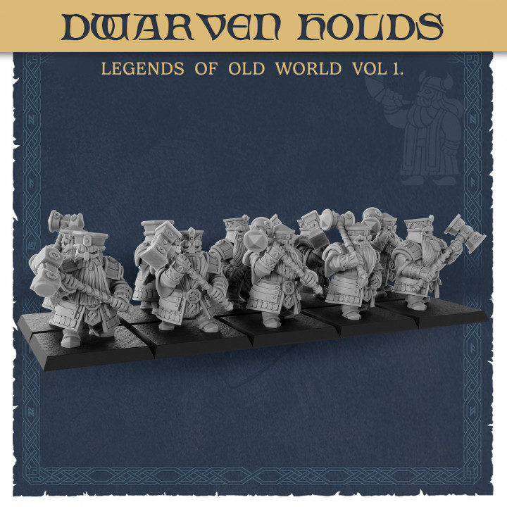 Kings Hammers with Great Weapons - Dwarven Holds's Cover
