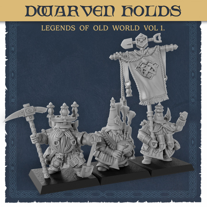 Dwarf Miners Command Group's Cover