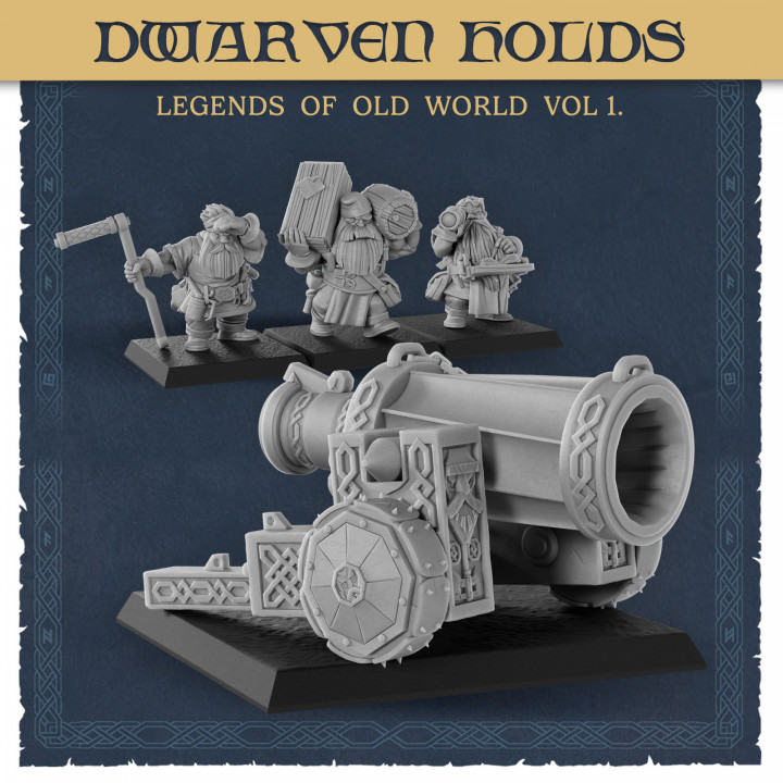 Dwarf Warmachine Cannon - Dwarven Holds's Cover