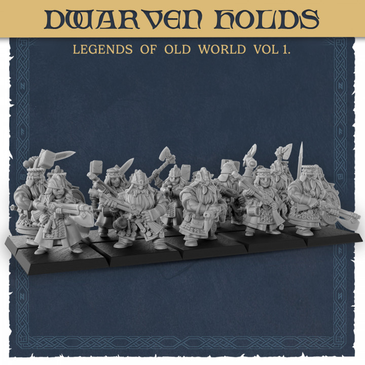 Dwarf Clan Warriors Gunners - Dwarven Holds's Cover