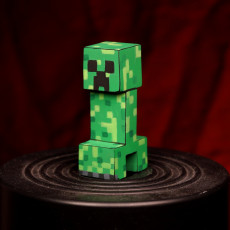 Picture of print of Minecraft Creeper (for painting)