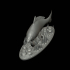 fish in motion carp 2.0 underwater statue detailed texture for 3d printing image