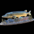 fish in motion pike 2.0 underwater statue detailed texture for 3d printing image