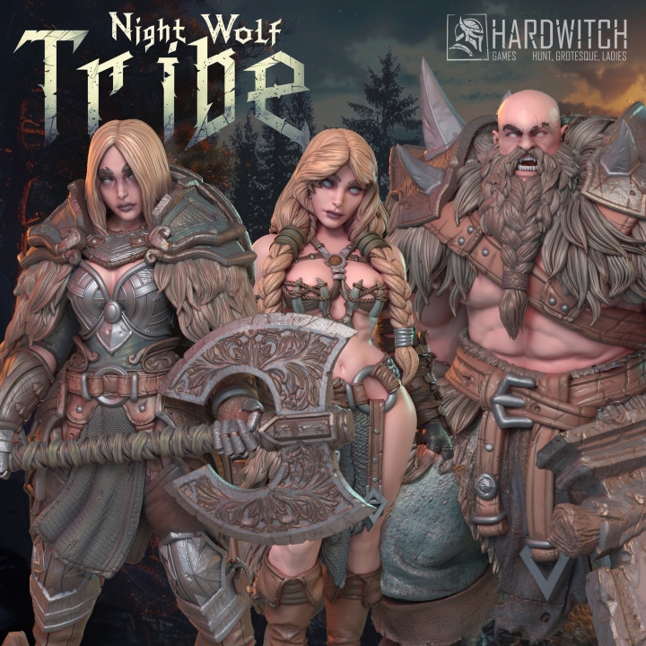 The "Night wolf tribe" set's Cover