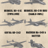 STL PACK - 14 Battle planes of WW2 - German Luftwaffe (Volume 6, 1:200) - PERSONAL USE image