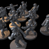 15mm SCI-FI Grand Tactics - VDV Support Teams - Presupported image