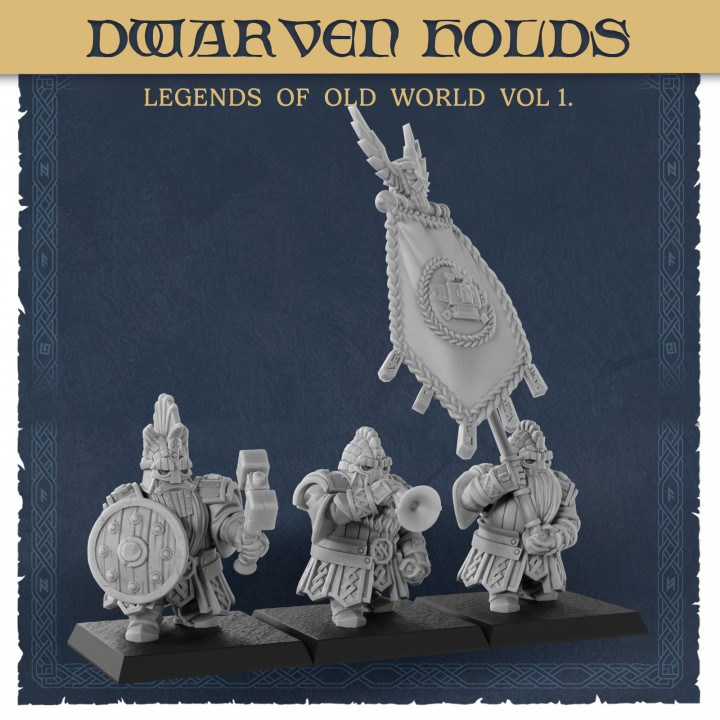 Dwarf Shieldbreakers Comman Group - Dwarven Holds's Cover